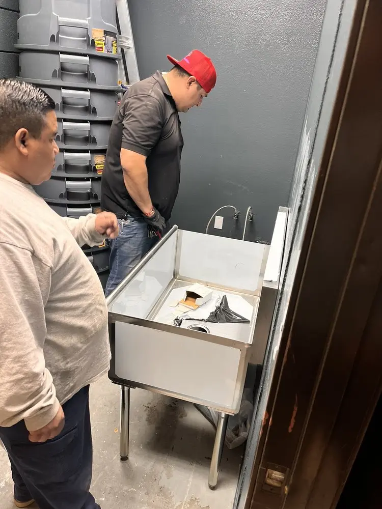 Commercial plumbing and sink installation in Cascade Avenue
