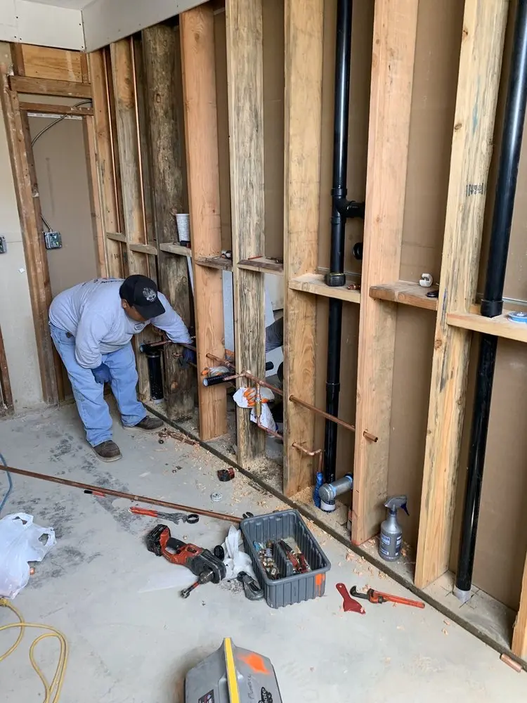 Commercial rough-in plumbing for Gas Line Repair in Cascade Avenue